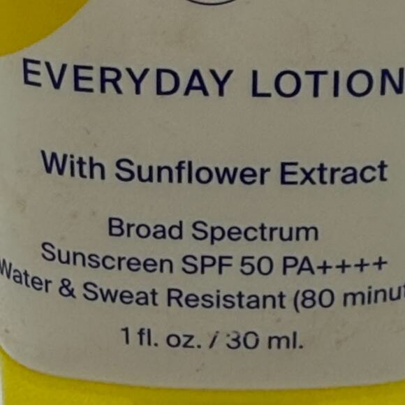 Supergoop PLAY Everyday Lotion SPF 50 With Sunflower Extract 1 oz EXP 03/2027 - Picture 5 of 5